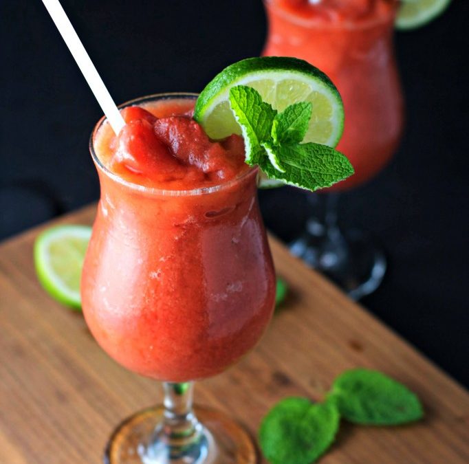 Frozen watermelon Mojito